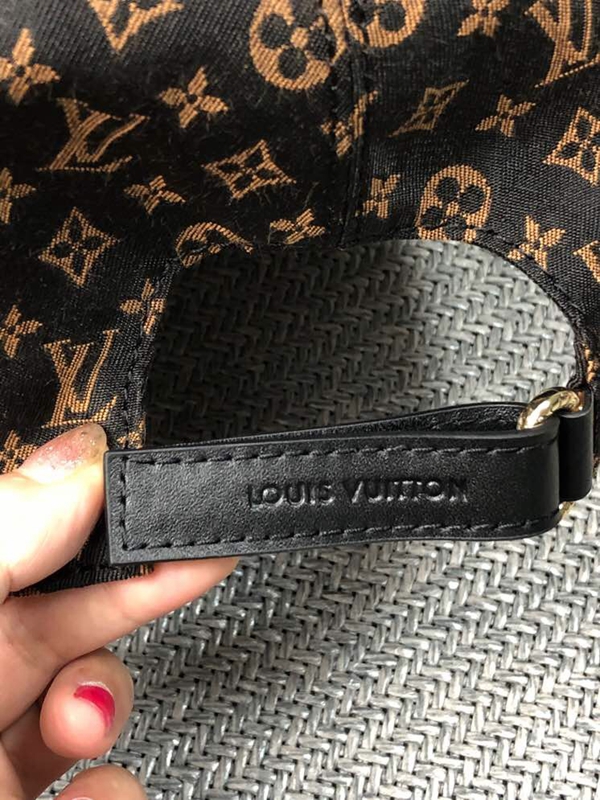 ブランド帽子素材ディテール